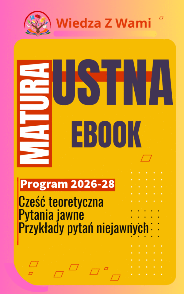 Ebook matura ustna Matura ustna z polskiego 2026-28. EBOOK