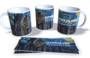 Istnieją dwa sposoby ucieczki od prozy życia muzyka i koty