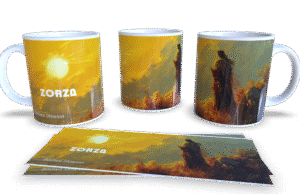 Zorza – kubek z bóstwami słowiańskimi