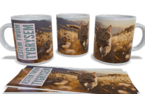 Jestem twoim tygrysem - kubek z kotem